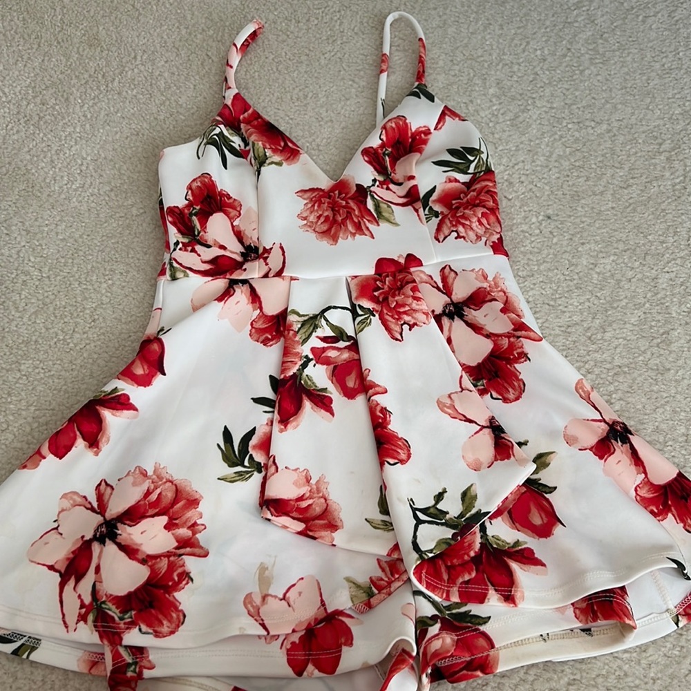 Floral romper
